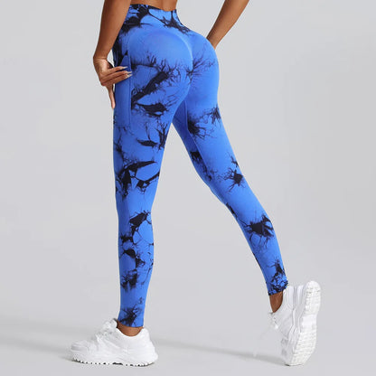 Women'S High Waist Seamless Yoga Pants Printed Pocket Spandex Gym Running Sports plus XS Fit Naked-Feeling Fitness Pants Girls