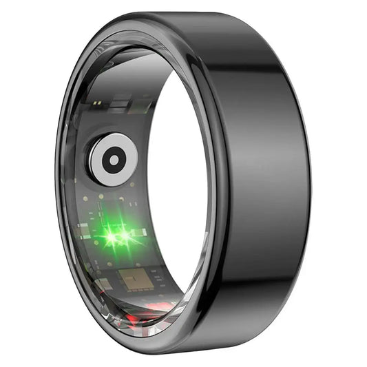 2024 Smart Ring: Multifunctional Fitness Tracker with Heart Rate & Blood Oxygen Monitor - Waterproof for Men & Women